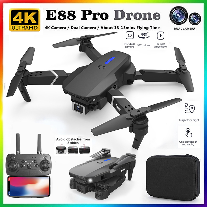 Drone Camera Wide Angle - Nouveau Drone RC Professionnel E88 2026