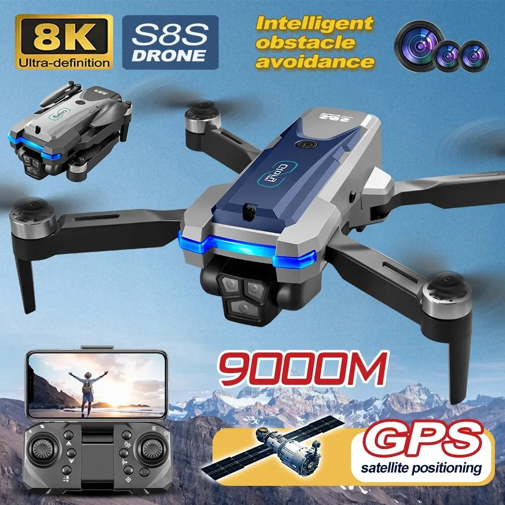 Drone Camera Wide Angle - Drone GPS S8S 5G Wifi 8K