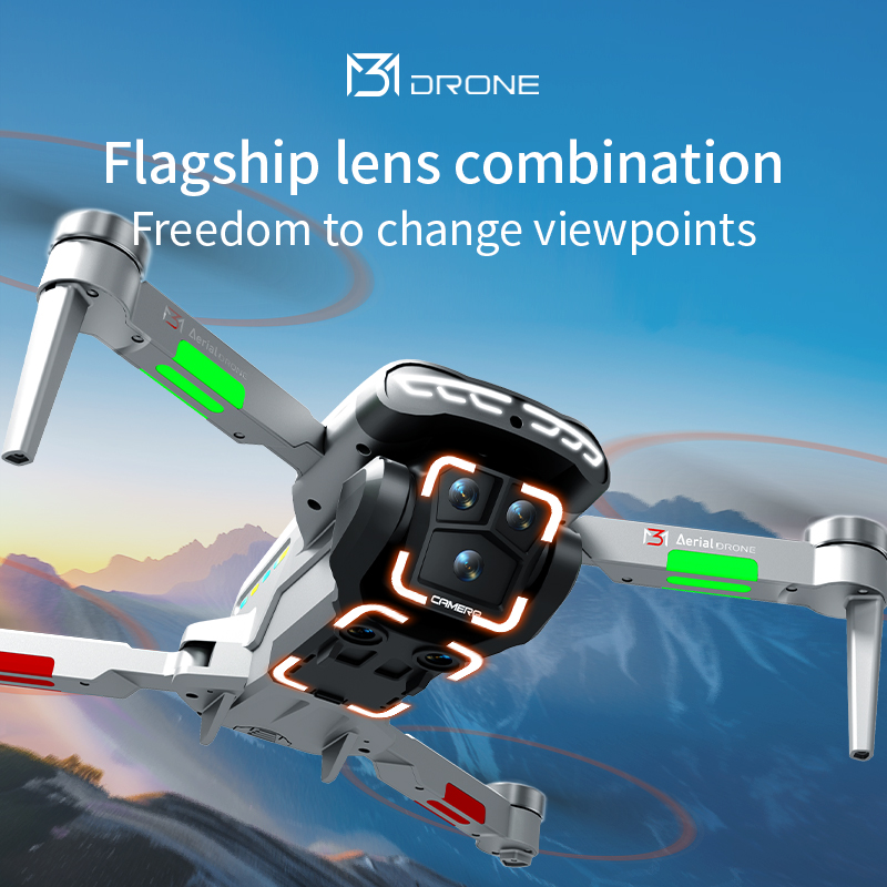 Drone professionnel M3 4K HD,  - Drone Camera 4K avis et prix