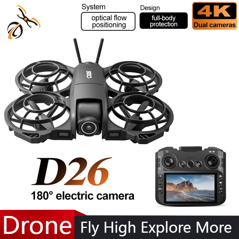 Drone D26 4K Aérien HD 180 °   - Drone Camera Lens avis et prix