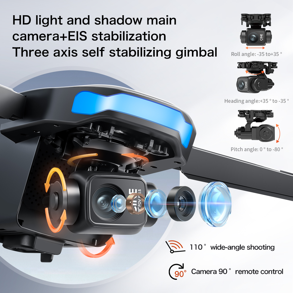 Nouveau drone S-X1 MAX GPS 8K  - Drone Camera Wide Angle avis et prix