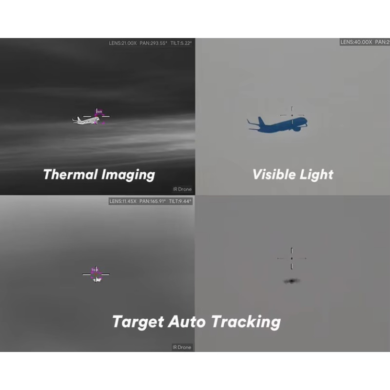 Système de caméra PTZ CCTV the - Drone Camera Thermal avis et prix