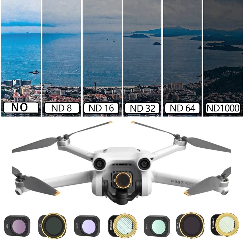 Filtre pour drone DJI Mini 3 P - Drone Camera Filter avis et prix