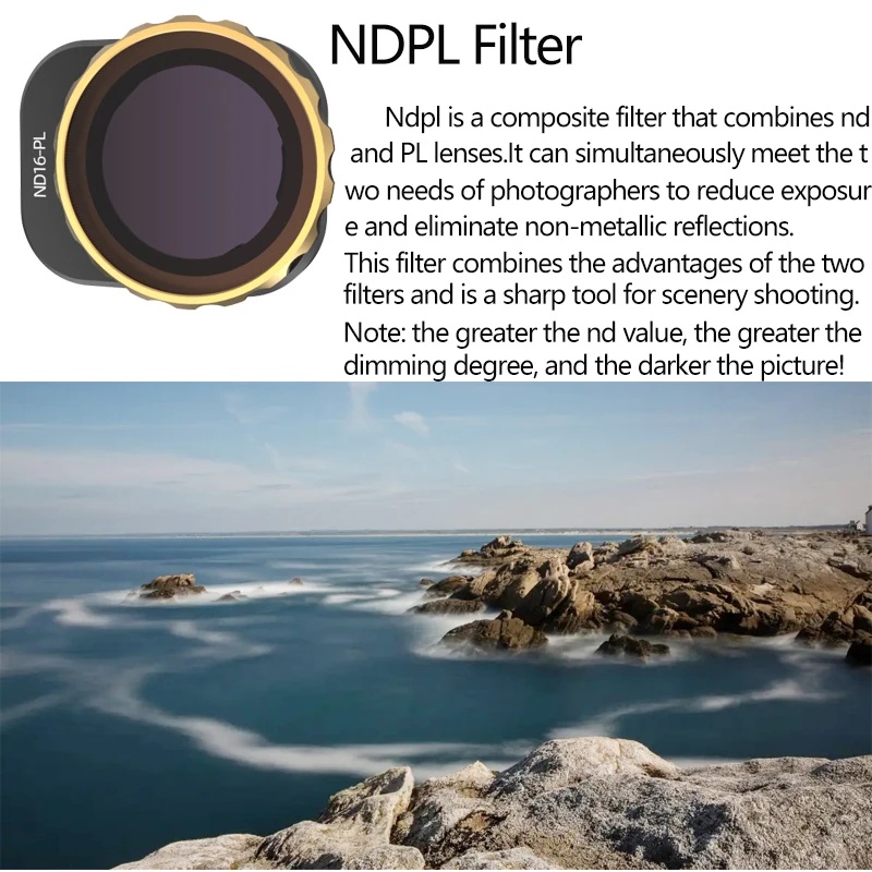 Filtre pour drone DJI Mini 3 P - Drone Camera Filter avis et prix